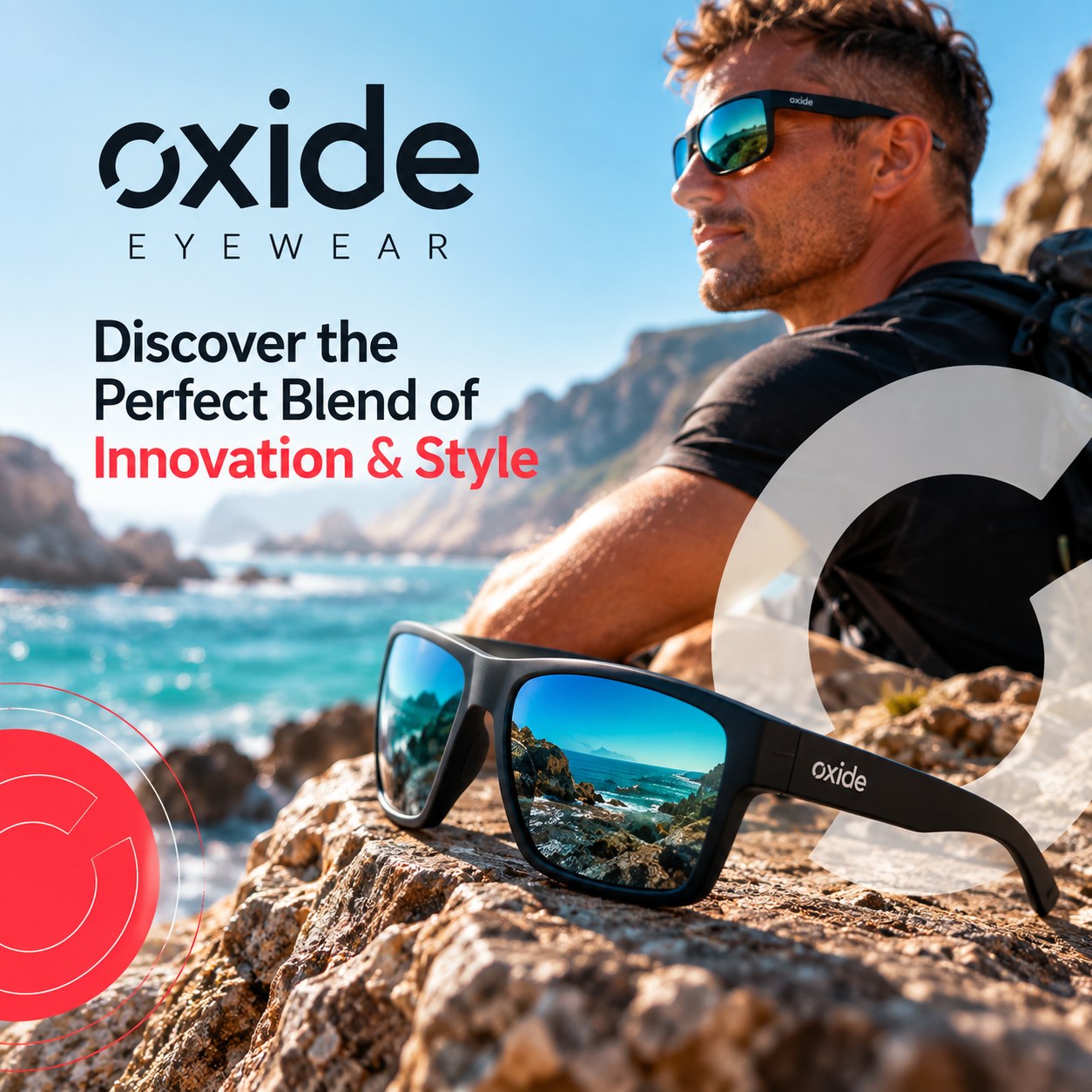Oxide Eyewear branding